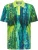Carlo Colucci Shirt ‘Fascella’  blauw / groen