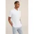 WE Fashion slim polo wit