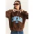 Oversized Geprinte Sweatshirt