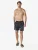 KOROSHI Zwemshorts  aqua / antraciet / donkergrijs