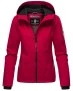 Marikoo dames overgangsjas lichtgewicht water- en windafstotend met capuchon fuchsia