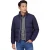 effen donkerblauwe puffer jas NZA