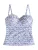 Next Tankinitop  crème / blauw / donkerblauw