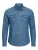 Ombre Overhemd  blauw denim