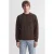 JACK & JONES ESSENTIALS regular fit gebreide trui met wol – donkerbruin