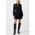 French Connection Azra Twill Mini Dress Unlined Black