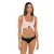 Hugo Slipjes met middelhoge taille voor dames (Zwart, Wit)