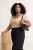 Trendyol Curve Dames Beige Effen Kort Getailleerd Grote maten Blouses