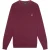 Lyle & Scott katoenen merinorijke bordeauxrode pull-over trui