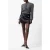 French Connection Tamy Lurex Plisse Ls Top Silver