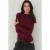 Bootneck Blouse met Rimpel Detail