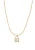 faina Ketting  goud / transparant