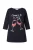 MIAMODA Shirt  watermeloen rood / zwart / wit