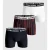Björn Borg Björn borg heren boxershorts 3-pack – zwart, wit en navy met -zwarte strepen – slim-fit