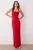 TRENDYOLMİLLA Dames Rood Effen Maxi Mouwloos Diploma-uitreiking / Gala Recht Avond & Gala Jurk