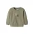 NAME IT BABY rechtvallende sweater met print – groen