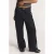 adidas Originals regular waist loose fit jeans – zwart
