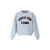 Retour Jeans oversized sweater met tekst – lichtblauw