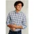 River Woods Custom Fit Plaid Shirt Green/blue