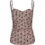 PINKO Gelsomino Canotta Georgette St Nude/black