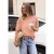 Street One Studio Dames Cosy sweatshirt met leo hartje in Oranje