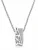 Orphelia Dames 925 Sterling Zilveren Ketting met Hanger – Zilver ZH-4471