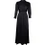 PINKO Amanda Abito Satin Black