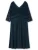 SHEEGO Avondjurk  cyaan blauw