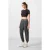 Mid-waist dunne jersey joggingsbroek met zak