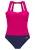 LASCANA Shaping-badpak  navy / neonroze
