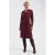 Lady Day travelstof blousejurk – donkerrood