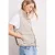Vest met rits en koord