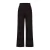 Expresso straight high waist gebloemde casual broek broderie zwart
