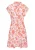 LASCANA Blousejurk  oranje / pastelroze / rood