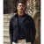 Blue Industry Kbi-m14 overshirt lounge jersey navy