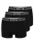 MUSTANG Boxershorts ‘Mustang 3er Pack – Herren Boxershorts aus Baumwolle, Unterhosen für Männer’  zwart
