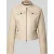 Amber & June slim fit jas in leerlook