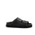 Scholl Beatriz leren slippers met studs zwart