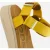 Woden Woden Line Sandalen geel Textiel