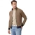 katoenen Baileys vest bruin rits