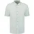 No Excess Shirt Short Sleeve 2 Coloured Melange With Linen Ice