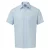 Premier Herenshirt met korte mouwen Popeline (Lichtblauw)