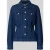 Marc O’Polo DENIM flared fit jeansblouse van mix van katoen en lyocell