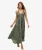 Maxi-jurk met Paisleyprint Groen