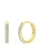 Lucardi Oorbellen  goud / wit