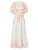 TATUUM Jurk ‘Sofiya’  lichtoranje / rosa / lichtroze / offwhite