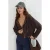 Hooded korte jas met rits