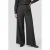 Anytime denim wide leg broek zwart