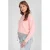 LOVE2WAIT viscose gebreide zwangerschapstrui – roze