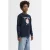 JACK & JONES JUNIOR kerstsweater donkerblauw